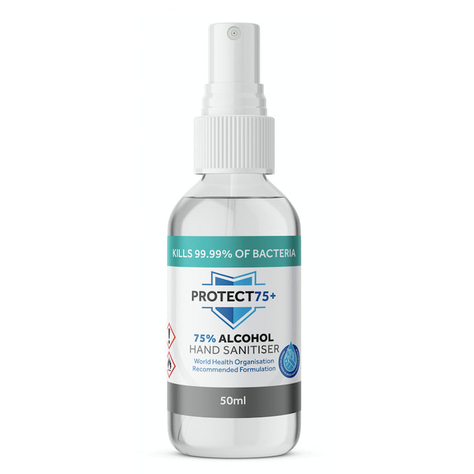 Protect75+ 50ml Hand Sanitiser Spray